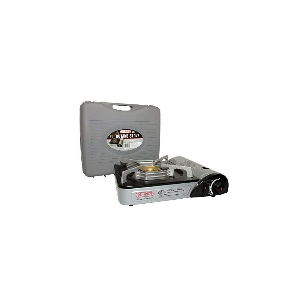 Chef-Master 90011 Portable Butane Stove – 10 000 BTU