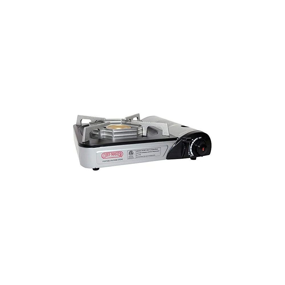 Chef-Master 90011 Portable Butane Stove – 10 000 BTU