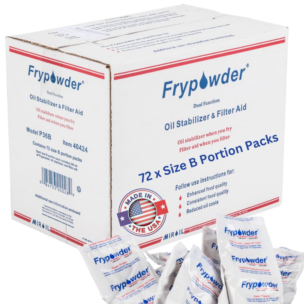MirOil P36B FryPowder Oil Stabilizer – 72x 240ml B Size Packs