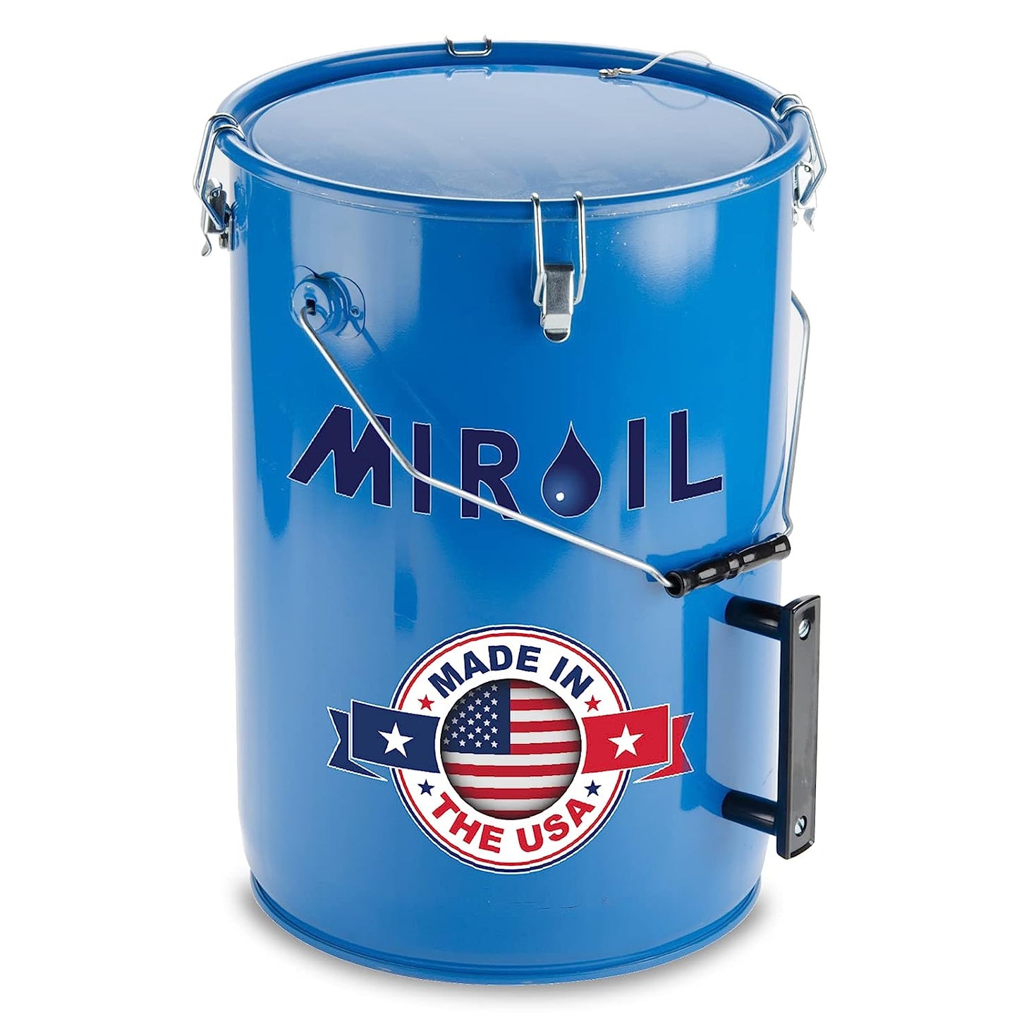 MirOil Utility Pail for Hot Oil, Model 02030 / 30L – Hold 6 Gallons