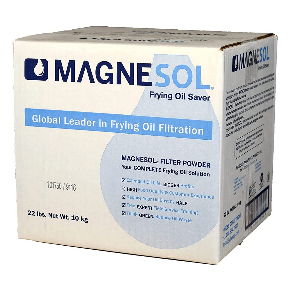Magnesol Fryer Oil Filter Powder – 1x 22 lb Box