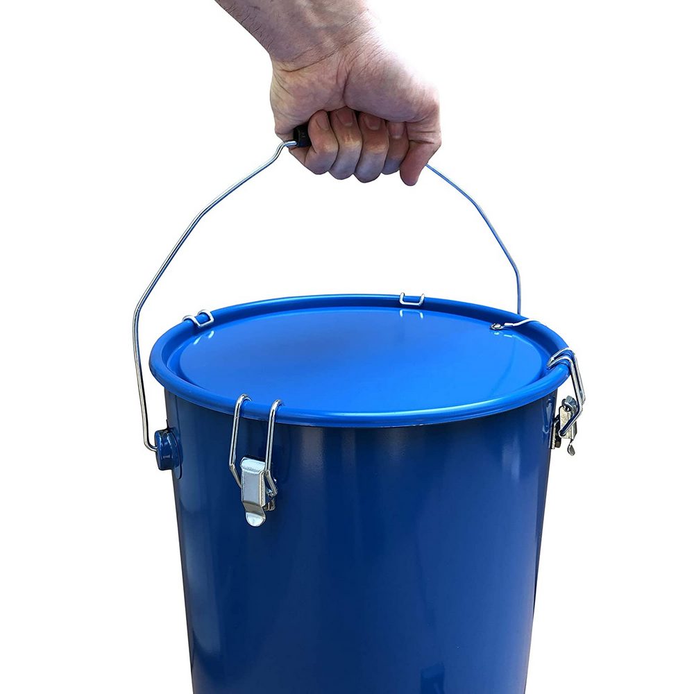 MirOil Utility Pail for Hot Oil, Model 02030 / 30L – Hold 6 Gallons
