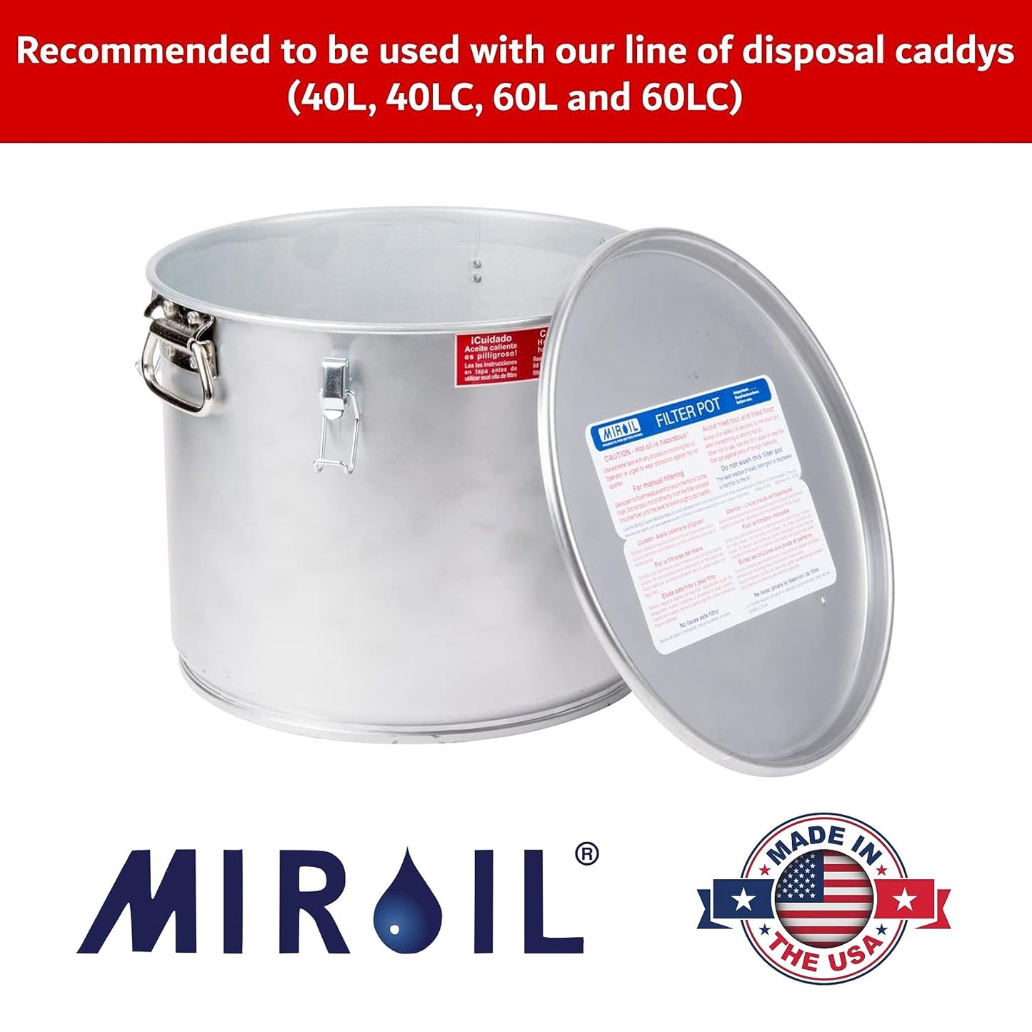 Miroil EZ Flow Filter Assembly B6PS/02852 – With RB6PS Filter Bag