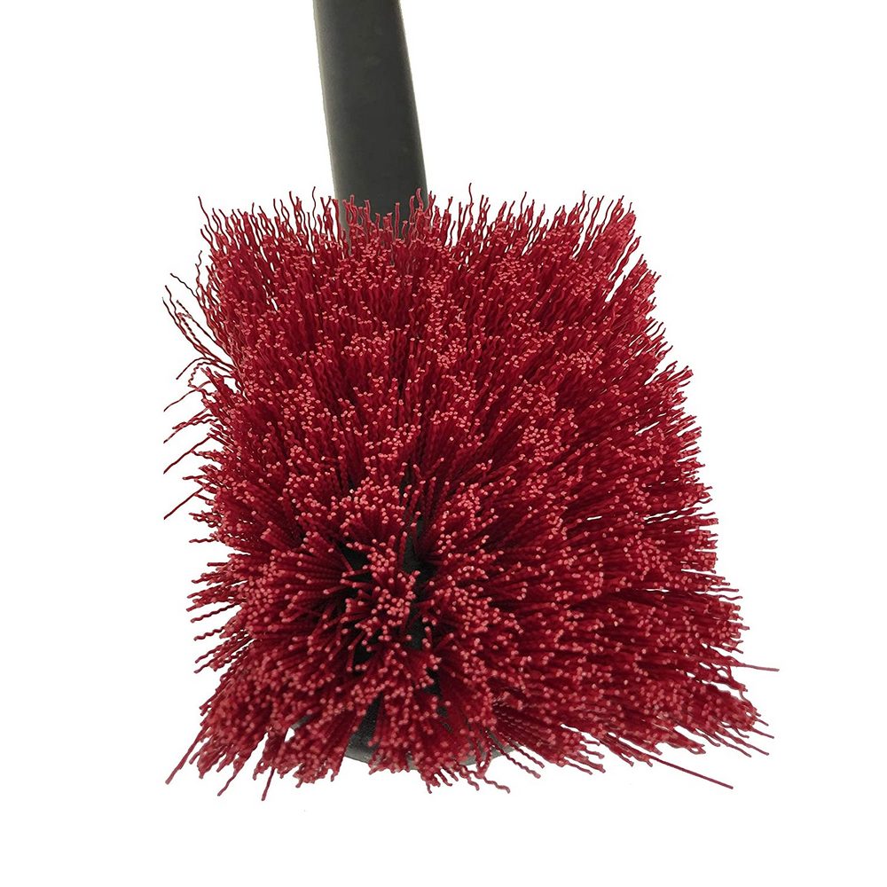 FryOilSaver Co. High Heat Deep Fryer Cleaning Brush | Professional 20“ Pot and Fryer Brush with Long Handle | Withstands Heat Up to 425 F / 218 C | Model FRY-12116