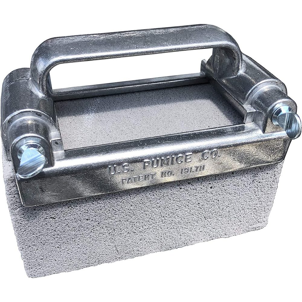 Grillmaster Combo – 1 x Grill Cleaning Pumice Bricks & Aluminum Grill Brick Holder