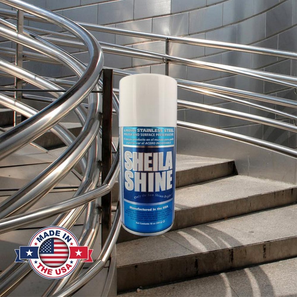 Sheila Shine Stainless Steel Cleaner & Polish – 2x 10 oz Aerosol