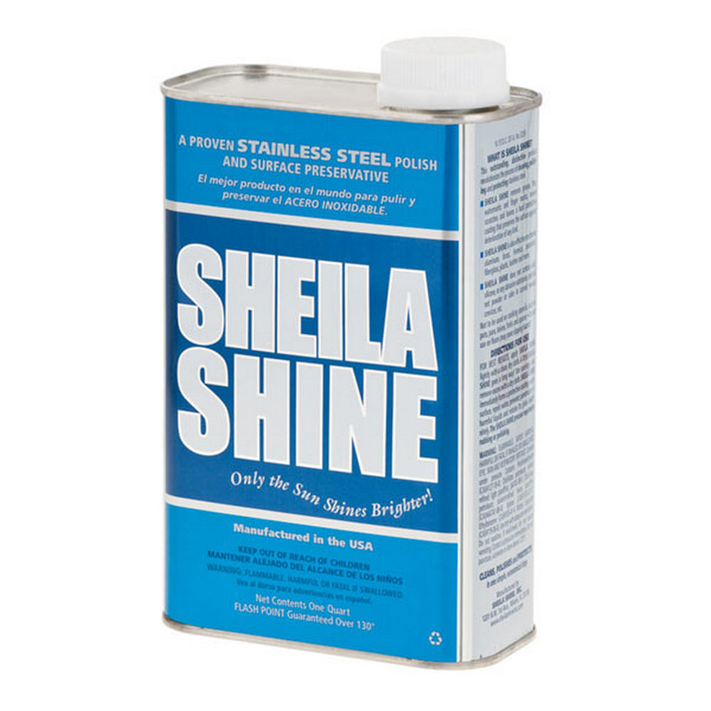 Sheila Shine Stainless Steel Cleaner & Polish – 12x 1 qt Liquid