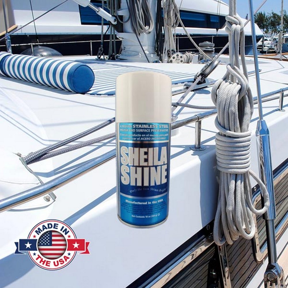 Sheila Shine Stainless Steel Cleaner & Polish – 12x 10 oz Aerosol