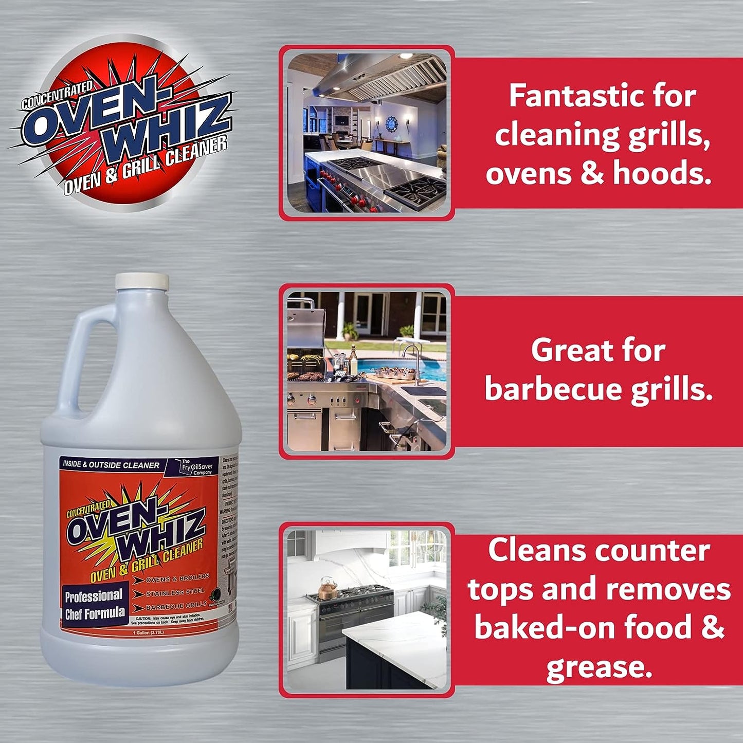 Oven Wiz Oven And Grill Cleaner 1 Gallon
